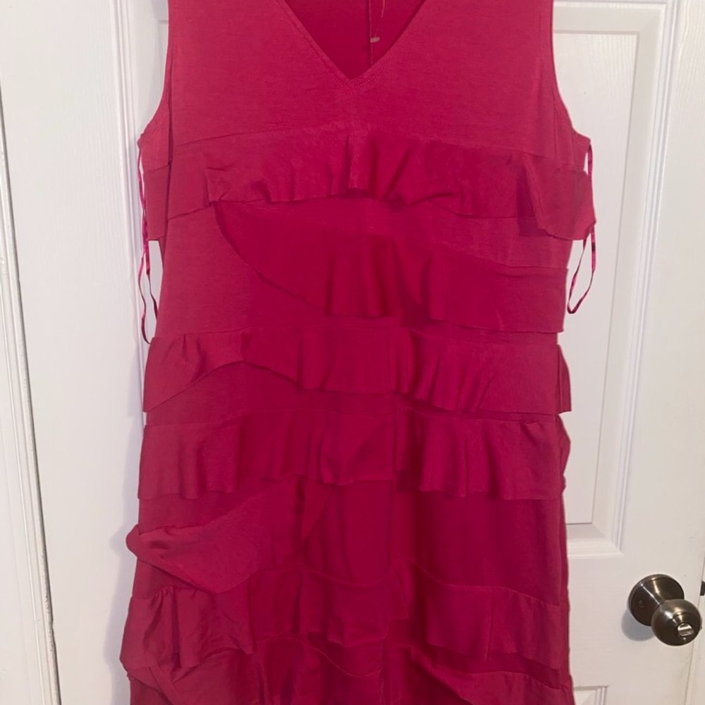 Pink- Stretch Dress - Picture 3 of 5